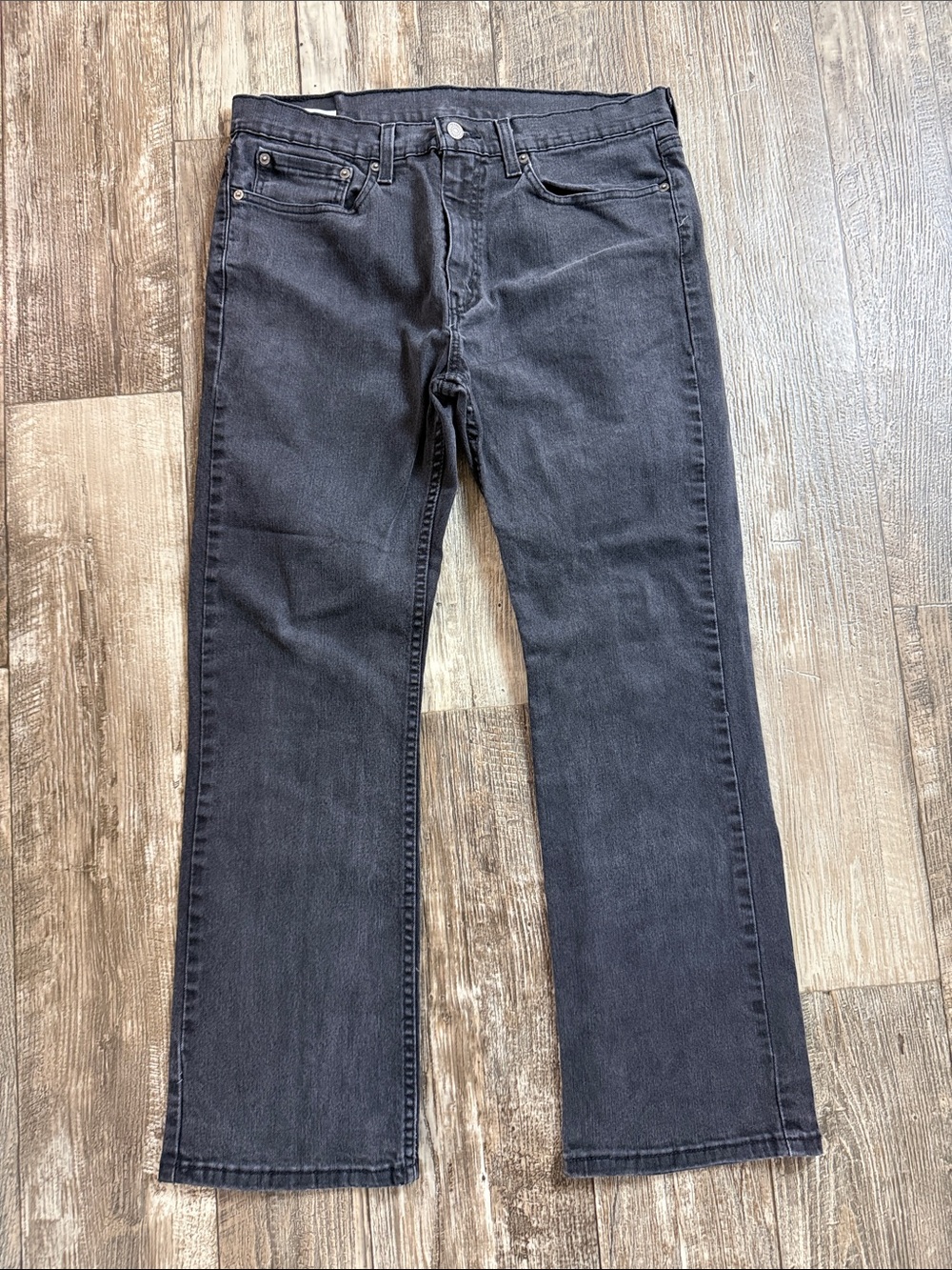 🌟Levi's 527 🌟Men's Charcoal Straight Jeans, 34x30
